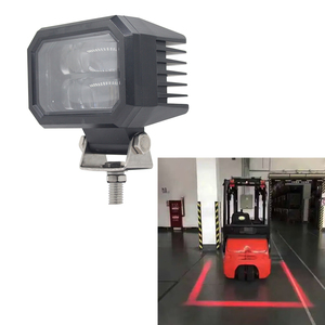 <b>Led</b> Safety Line <b>Light</b> Super Bright 10-110V <b>Red</b> Zone for Truck 30S-6LED-FL Forklift <b>Light</b> 30S-6LED-FL 30S-6LED-FL 30S-6LED-FL 30S - Product Image 1