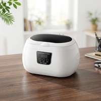 Nettoyeur à ultrasons numérique portable GT-F5 pour bijoux et pièces dentaires, 43 kHz, pour usage domestique et dentaire
