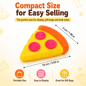 Pizza <b>Squishy</b> Stress Relief Toy Soft Squeeze Novelty Gift Toy - Product Image 2