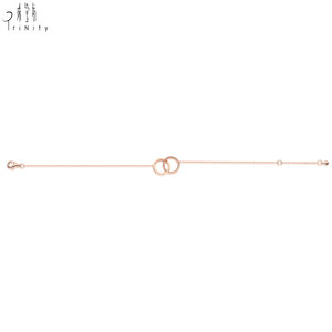 Newest Products Online Wholesale Manufacturer Export Shiny Fine Jewelry 18K <b>Solid</b> Rose <b>Gold</b> Real Natural Diamonds Bracelet - Product Image 4