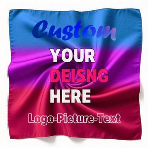 Pañuelo de Seda con Impresión Personalizada, Pañuelo de Seda para Mujer, Personalización de Pañuelos de Seda, Compra al por Mayor de Fábrica, Proveedor de Accesorios de Moda - Product Image 4