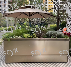 Jardinière en acier inoxydable de qualité commerciale pour l'aménagement paysager <span class=keywords><strong>urbain</strong></span> - Product Image 5