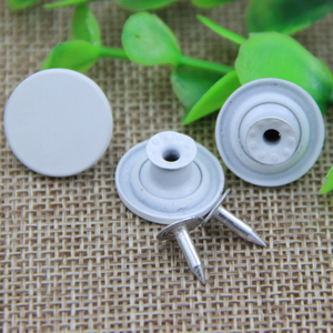 Bán Buôn Kim Loại Hợp Kim <span class=keywords><strong>Flat</strong></span> Top Mens Jeans Nút Màu Đen Bền Vững Nút Quần Áo Với Chân Phong Cách Mạ Kỹ Thuật - Product Image 2