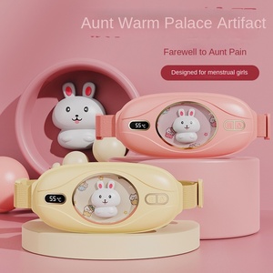 2024 Warm Palace Instrument Cinturón de masaje con compresa caliente Cuidado personal para la menstruación Vibraciones de fiebre fría Artefacto de tía grande - Product Image 2