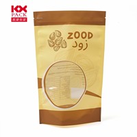 Sac d'emballage alimentaire à impression par rotogravure Pochette alimentaire Doypack PET/PE Stand Up Pouch Sac en Mylar avec fermeture éclair pour emballage