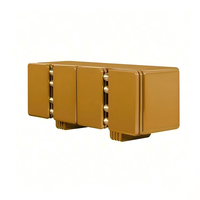 Buffet de Luxe Moderne en Bois Massif Personnalisable – Meuble de Rangement Latéral pour Villa, Manoir, Salon