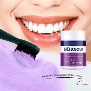 Polvo Dental de Menta 80g, <span class=keywords><strong>Aliento</strong></span> Fresco, Elimina Manchas Amarillas y de Humo, Anti-<span class=keywords><strong>Halitosis</strong></span>, Suave para el Cuidado Bucal en el Hogar - Product Image 4