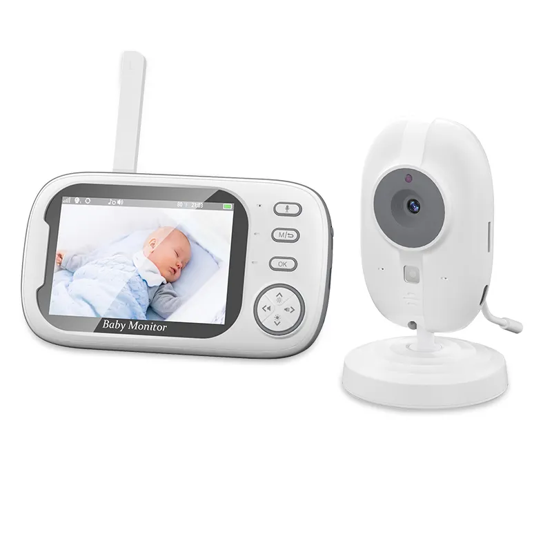 جهاز مراقبة الطفل مبيعات جيدة VB603 بتقنية الهرتز 2.4 جيجاهرتز وشاشة LCD 3.2 بوصة جهاز مراقبة لاسلكي للطفل بصوت وفيديو بطريقتين