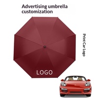 Parapluie pliant automatique personnalisé anti-UV et imperméable de 50-55 cm, protection contre les chocs, idéal pour la rentrée scolaire et les affaires – Remise d'usine
