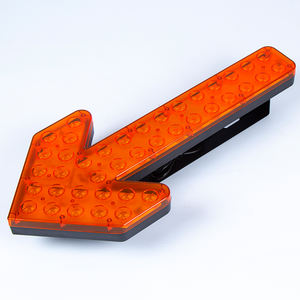 100 vatios ámbar 240 LED de Seguridad de Tráfico faro para riego camión de basura camión de seguridad vial flecha signo de luz - Product Image 3