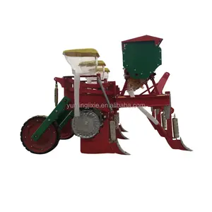 Tractor de granja Pareja 3 filas Sembradora de maíz con fertilizante Sembradora de maíz a la venta