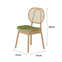 Kainice Ensemble de tables basses et de chaises modernes en tissu vert pour restaurant Booth Coffee Shop