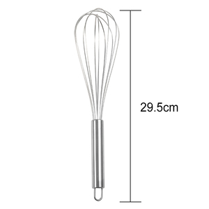 <span class=keywords><strong>Fouet</strong></span> à œufs en acier inoxydable, outil de <span class=keywords><strong>cuisine</strong></span> manuel au design classique, pour usage domestique, personnalisable ou standard, à <span class=keywords><strong>prix</strong></span> bas - Product Image 2