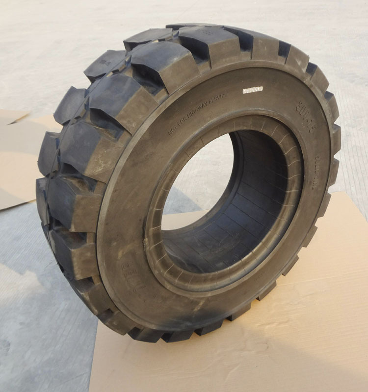 Puncture-resistant 300-15 Industrial Forklift/Trailer Solid Tire