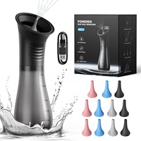 Appareil électrique portatif le plus vendu pour l'irrigation auriculaire et l'élimination du cérumen, avec batterie rechargeable et bouteille d'eau de 230 ml pour adultes