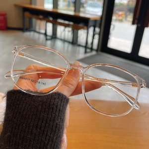 Mm9917 Gafas ovaladas antiluz azul para mujer, montura completa, lentes acrílicas 52 18 145 C4 - Product Image 3