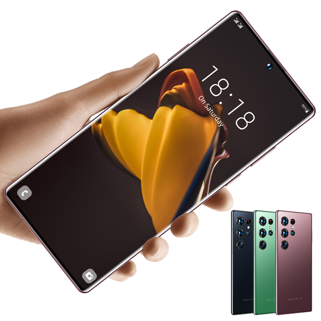 New Arrival 48mp+72mp Dual Sim Card 10 Core Cellphone 3g 4g Mobile Phone Wholesale 5g Smartphones