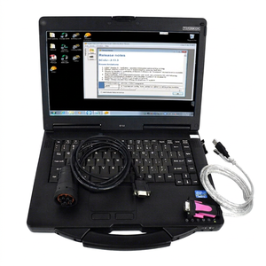 แล็ปท็อป Toughbook CF53 เครื่องสแกนวินิจฉัยรถเครน Liebherr พร้อม USB Key SCULI ซอฟต์แวร์วิเคราะห์เครื่องยนต์สำหรับรถบรรทุก รถขุด และงานหนัก - Product Image 1