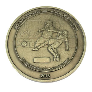 Souvenirs Cadeaux Logo Personnalisé Pur 24 <span class=keywords><strong>k</strong></span> Plaqué Or pièce de Monnaie En Métal - Product Image 4