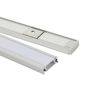 Lắp Đặt Bề Mặt <span class=keywords><strong>Anodized</strong></span> Tủ Đồ Nội Thất Ánh Sáng LED Hồ Sơ Dải Ánh Sáng - Product Image 3
