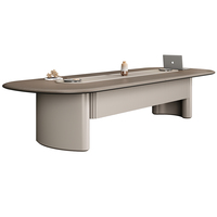 Mesa de Conferencia Serie Weila 3m WL-22, Muebles de Oficina Modernos OEM/ODM, Tamaño, Color y Logotipo Personalizables