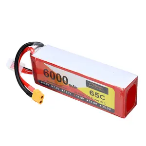 4s Lipo Battery 14.8v 6000mah Rc Lipo battery With Xt60 Ec5 Xt90 Connector For 110 112 Rc Car Truck Monster Rc Drone
