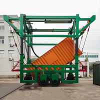 Grue de transporteur à cheval en conteneur personnalisée de 20 pieds 40 pieds grue de transporteur à cheval en conteneur de quai 60t