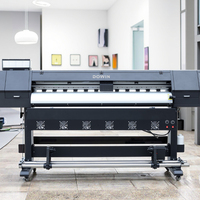 Imprimante éco-solvant grand format Dowin 1,8 m XP600, nouvelle machine numérique pour vinyle, toile, bannière flexible, imprimante par sublimation