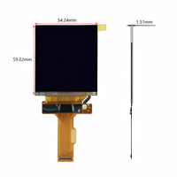 Nouvel écran LCD TFT Sharp de 2,9 pouces 1440x1440, taux de rafraîchissement de 120 Hz, module IPS, interface MIPI, luminosité de 150 pour rétroéclairage LED AR VR