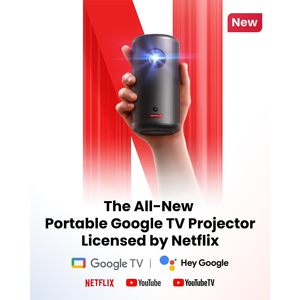 Mini Proyector Portátil Nebula Capsule 3 Gtv 1080P Inteligente con Wi-Fi, Bluetooth, HDMI, USB, para Interiores, Exteriores y Camping - Product Image 2