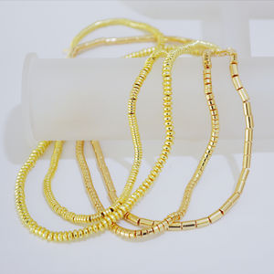 ลูกปัดเฮมาไทต์คุณภาพสูงสำหรับทำเครื่องประดับ สร้อยคอ และกำไล  สำหรับงาน DIY  หินหลวมสำหรับทำเครื่องประดับ - Product Image 1