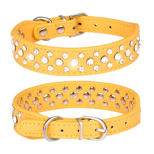 <span class=keywords><strong>Collar</strong></span> de diamantes de imitación ostentosos para mascotas, nuevo diseño, para perros pequeños y gatos - Product Image 5