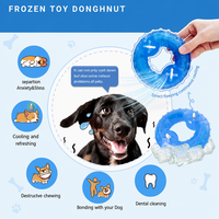 Jouet à mâcher pour chien NOVIPET Summer Pet, contient de l'eau, peut être congelé au réfrigérateur, pour chiens de toutes tailles, jouets pour la dentition, rafraîchissant