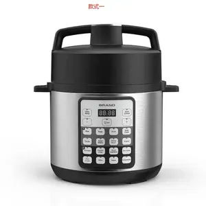 Wholesale Electric pressure cooker with air fryer 1500W 6L big capacity home multi-use rice cooker