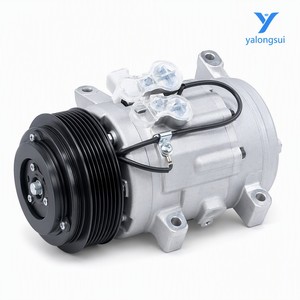 Compresor de <span class=keywords><strong>Aire</strong></span> <span class=keywords><strong>Acondicionado</strong></span> para Automóvil Toyota Tacoma 2.7 4.0 V6 2005 2015 OE 88320 04060 0610221 10348090 Polea 7PK 120mm - Product Image 1