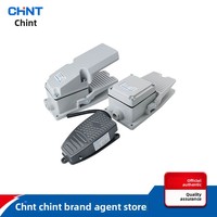 Interrupteur à pédale Chint YBLT-EKW/5A/B à réinitialisation automatique, momentané, avec câble à trois conducteurs de 15 cm