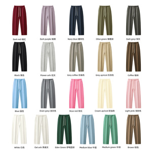 <span class=keywords><strong>Pantaloni</strong></span> Sportivi <span class=keywords><strong>da</strong></span> <span class=keywords><strong>Uomo</strong></span> RUICHI Nuovi Arrivi Autunno Inverno, <span class=keywords><strong>Felpati</strong></span> 350GSM, Gamba Dritta, Vestibilità Ampia, Tinta Unita, Casual - Product Image 4