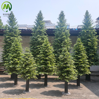 Plante artificielle, cyprès artificiel en fibre de verre, métasequoia artificielle, cyprès décoratif d'extérieur, grands arbres artificiels