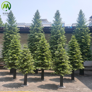 Plante artificielle, cyprès artificiel en fibre de verre, métasequoia artificielle, cyprès décoratif d'extérieur, grands arbres artificiels - Product Image 6
