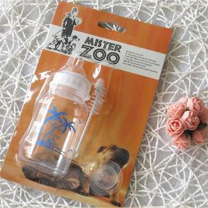 Tamanho grande De Plástico Do Bebê Filhote de Cachorro do animal de Estimação Do Gato Do Cão Animal Kit Garrafa Alimentador De Enfermagem No Cartão Da Bolha - Product Image 6