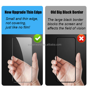 Déverrouillage rapide d'empreintes digitales protecteur d'écran à colle complète verre trempé pour téléphone portable Realme GT 5 Pro avec <span class=keywords><strong>Film</strong></span> de verre d'objectif de caméra - Product Image 2