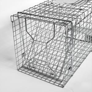 32 "grand métal pliable attraper vivant raton laveur lapin écureuil Rat <span class=keywords><strong>Cage</strong></span> piège sans cruauté libération Animal capture piège pour la lutte antiparasitaire - Product Image 6