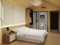 Maison préfabriquée mobile de luxe en conteneur extensible de 40 pieds, 20 pieds, 30 pieds, 2, 3, 4, 5 chambres, villa préfabriquée, maison portable