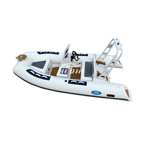 เรืออลูมิเนียมขนาดเล็ก CE Luxury รุ่น Orca 3.6 เมตร เรือยางแบบพับได้พร้อมห้องโดยสารสำหรับเรือยอชท์ตกปลา รับประกัน 5 ปี SP360 - Product Image 1