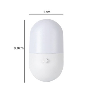 Mini LED Night <b>Light</b> <b>Bulb</b> Compact Plug-in Design for Bedroom Bathroom Kitchen and Car - Product Image 6