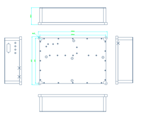 Bộ khuếch đại công suất RF trạng thái rắn Bộ khuếch đại tín hiệu 100W với các thiết bị tản nhiệt hiệu quả - Product Image 4