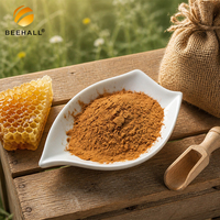 Poudre de propolis d'origine abeille BEEHALL pour l'approvisionnement en ingrédients B2B et la fabrication OEM