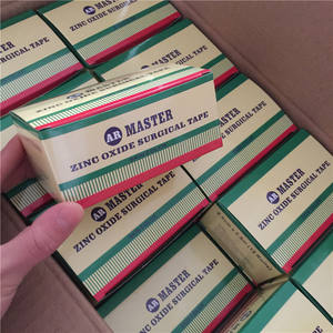 Tissu médical à bas <span class=keywords><strong>prix</strong></span> <span class=keywords><strong>Bande</strong></span> <span class=keywords><strong>de</strong></span> plâtre adhésif chirurgical d'oxyde <span class=keywords><strong>de</strong></span> zinc Ruban médical - Product Image 5