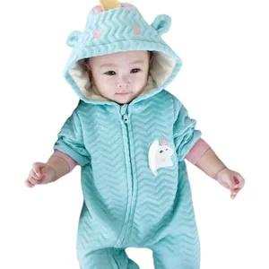 Guangzhou Newborn Baby Clothes Wholesale Custom Kids Cute Cartoon Shape Rompers Jumpsuits