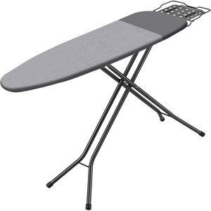 Hochwertiges, zusammenklappbares Bügelbrett für den Kleiderschrank, hitzebeständig, schmutzabweisend, mit verstellbarem Bügelbrett und Bügeleisenhalter. - Product Image 1